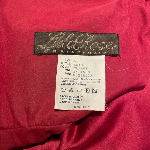 LELA ROSE Bridesmaid mini dress SIZE 6 - Picture 4 of 4